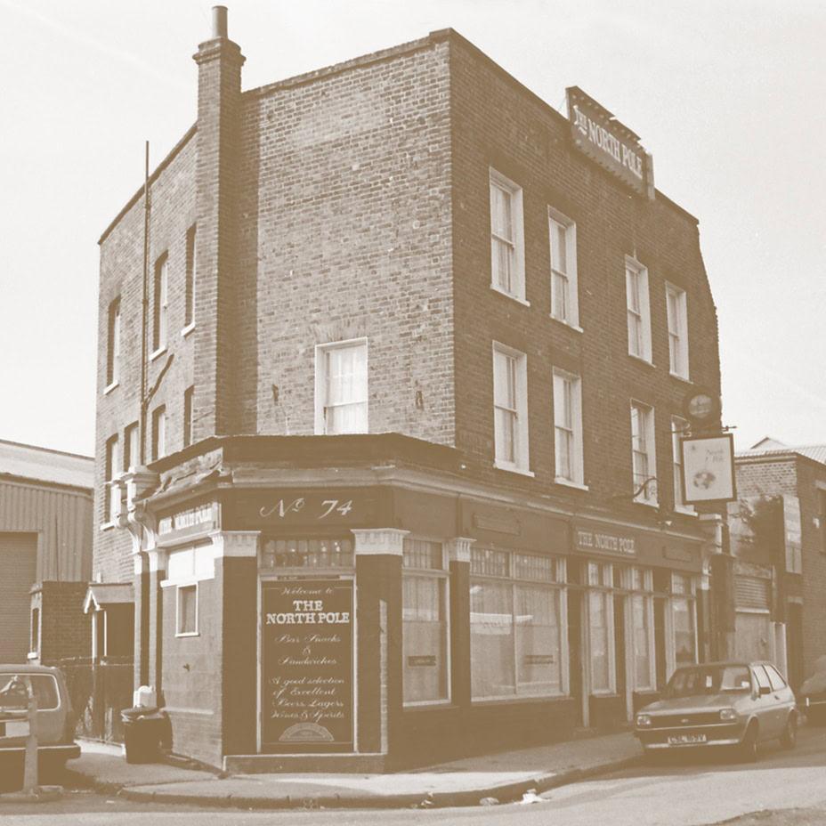 The North Pole Pub in 1988